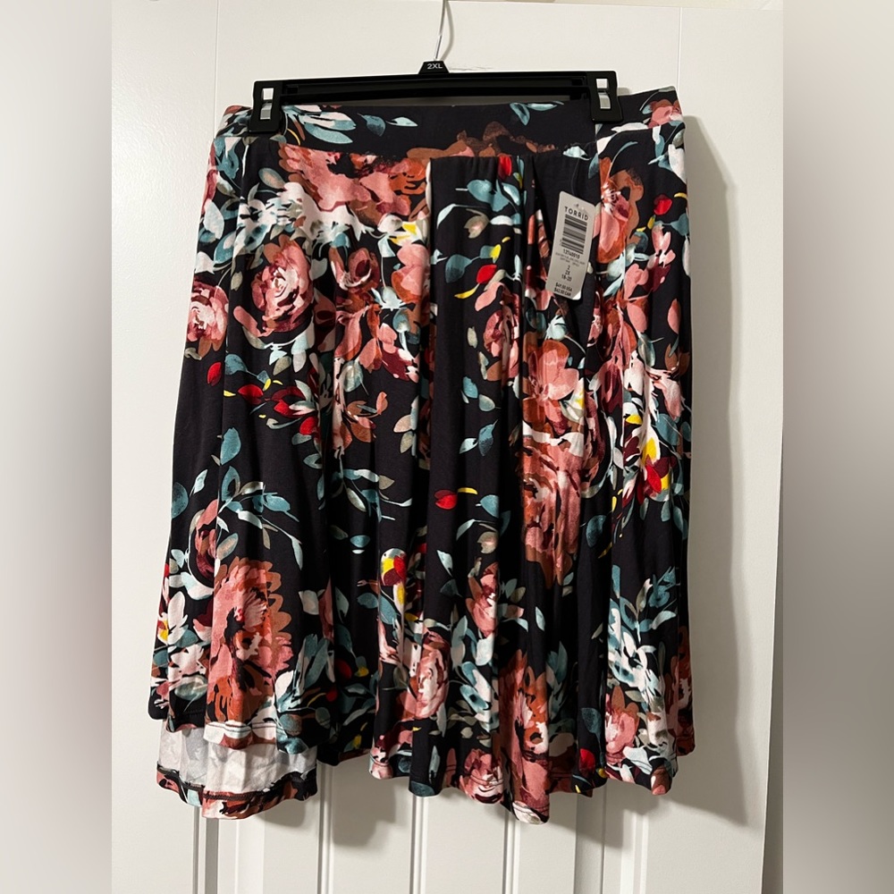 NWT Midi Torrid Jersey Skirt